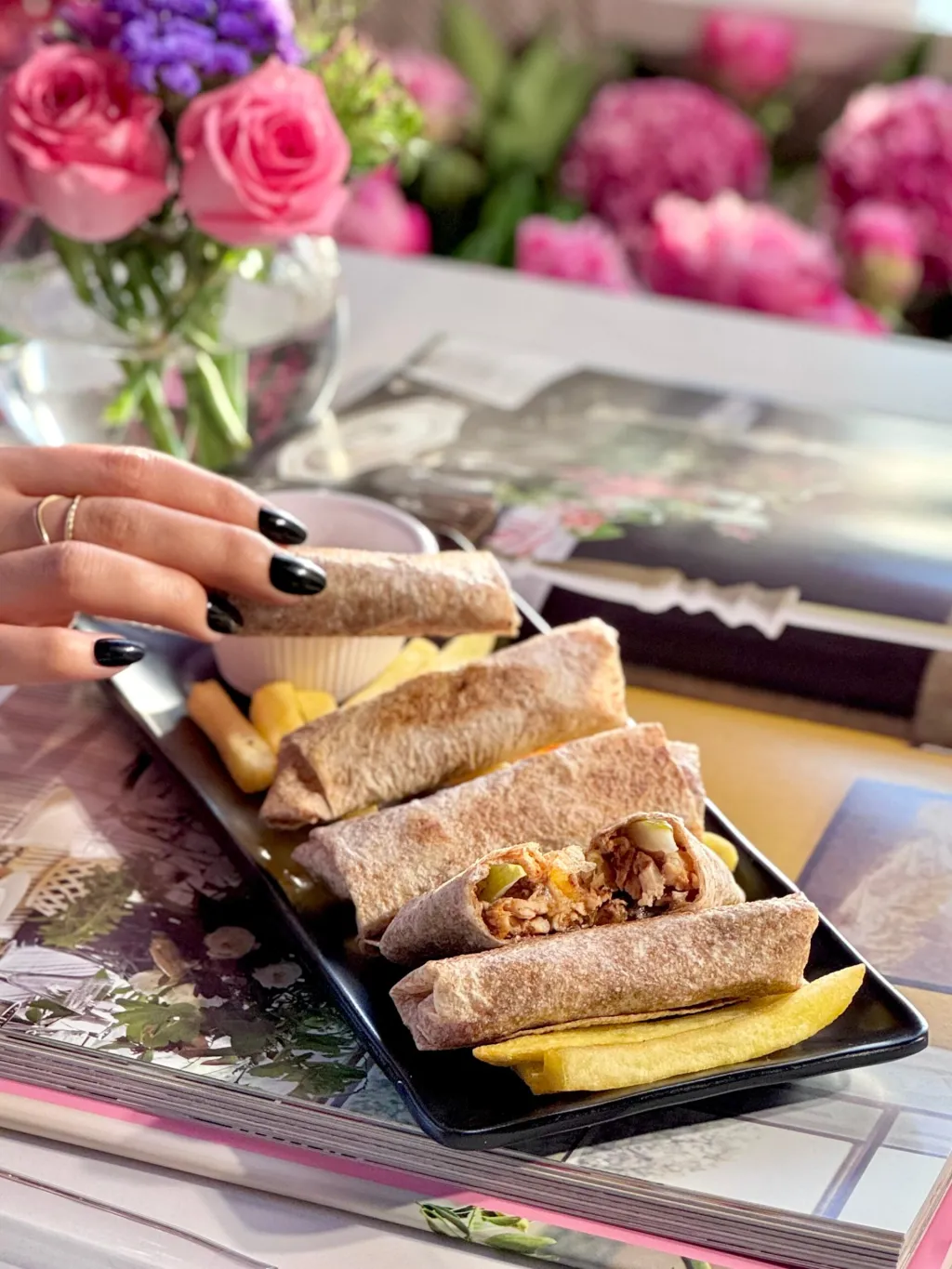 ميني ساندويش شاورما دجاج