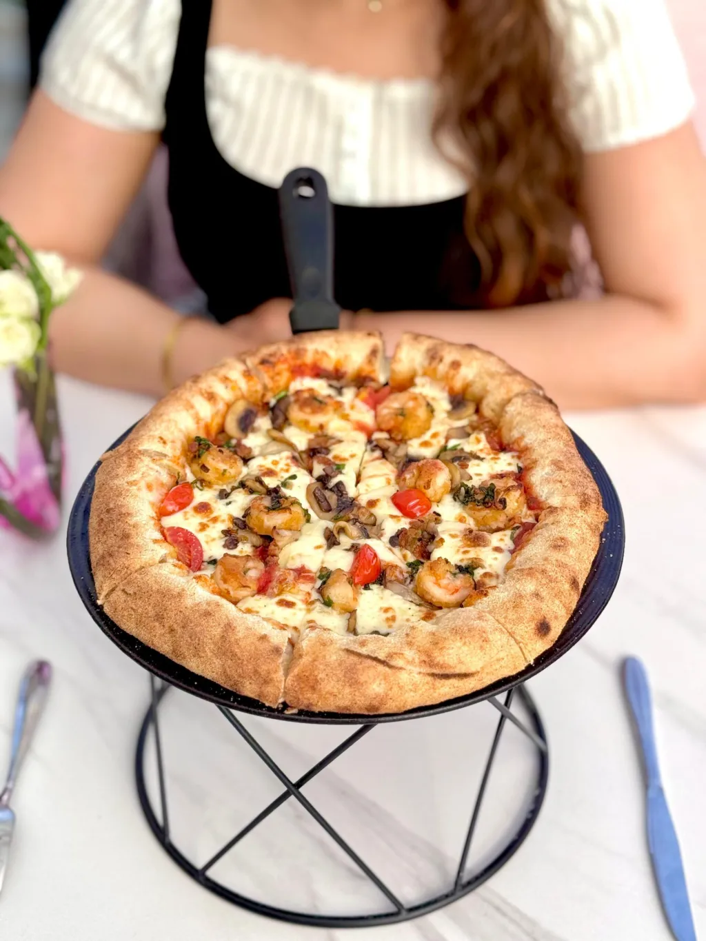 بيتزا روبيان